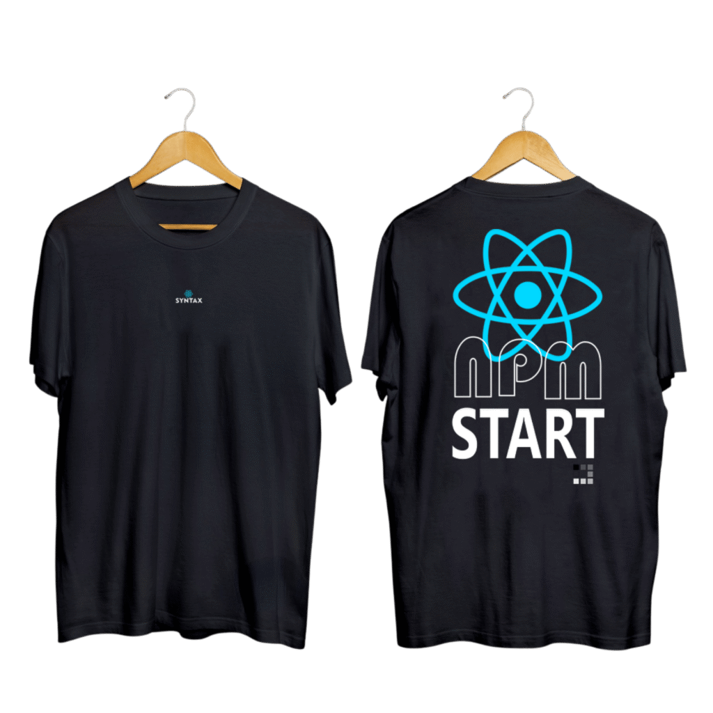 React Start T-Shirt – SYNTAX