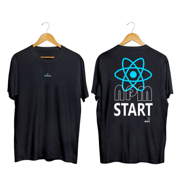React Start T-Shirt – SYNTAX React Start T-Shirt – SYNTAX