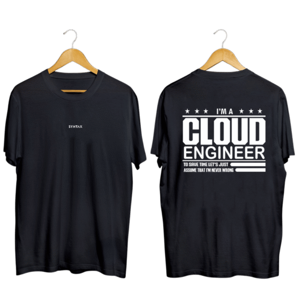 Cloud Engineer T-Shirt – SYNTAX Cloud Engineer T-Shirt – SYNTAX
